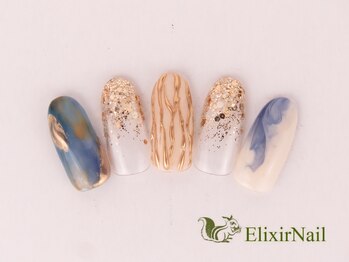 エリクサーネイル 池袋(Elixir Nail)/定額a シンプル/クーポン使用
