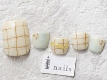 アイネイルズ 渋谷店(I nails)/ベージュチェック