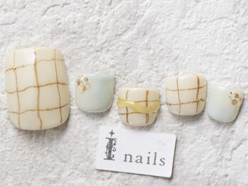 アイネイルズ 渋谷店(I nails)/ベージュチェック