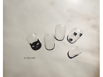 イン ザ ネイル(in the nail)/猫ネイル
