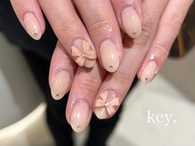 キー(key.)/リボンネイル