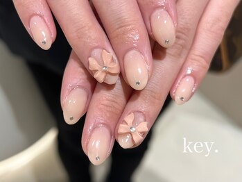 キー(key.)/リボンネイル