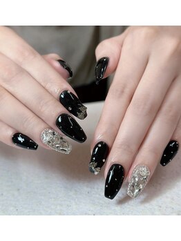 ネイルズ イロハ 大塚店(NAILS 168)/シンプルデザイン (4本アート)