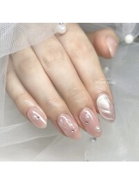 うるうるパールネイル