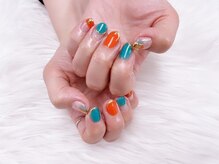 ネイルサロン ミツ(Nailsalon 32)の雰囲気（ビタミンカラーは元気いっぱいネイル☆）