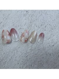 定額ネイル6600円