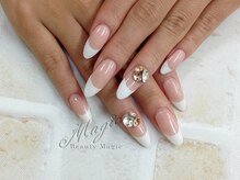 ネイルサロン ビューティーマジック 川口店/ シンプルフレンチネイル