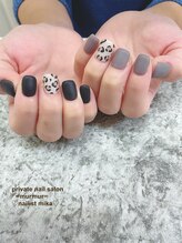 プライベート ネイルサロン マーマ(murmur)/レオパードネイル