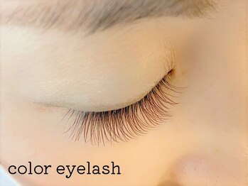 コロルアイラッシュ(color eyelash)/フラットラッシュ120本/能見台