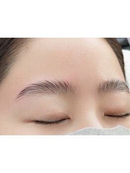 アイブロウメニューがあるサロン
