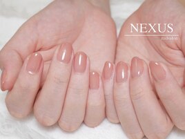 肌馴染み抜群ワンカラーネイル