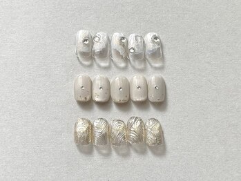 filonnail 宇都宮店《パラジェル/フィルイン/ニュアンスネイル》【フィロンネイル】の写真/ショートネイル派の方必見*自爪に合うデザインをお探しの方に。お客様のお好みに合わせて選べるアート多数