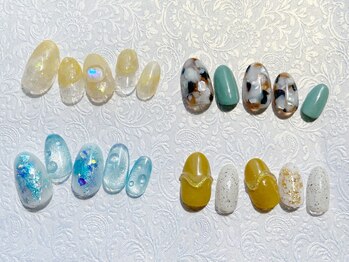 アブニール 大山台店(AVENIR)の写真/【ボリューム15種定額Cコース¥7700】ボリュームのあるトレンドアート多数♪しっかりアートをしたい方に！