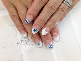 シンプルフレンチネイル
