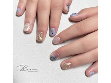 ドットビー(.Bee)/和柄成人式ネイル