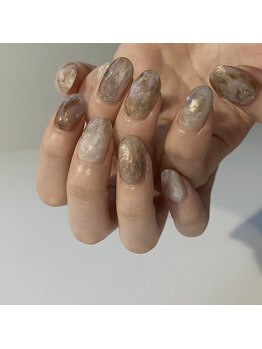 ヌア(nur.)/ベージュnuance