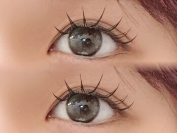 メイル(meil)/マツエク/フラットラッシュ/束感