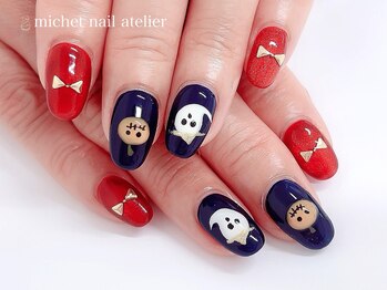 ミケ/定額ロイヤルコース　秋ネイル