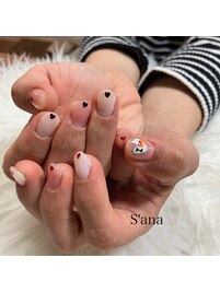 金澤翔子ネイル