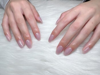 ラメ入りワンカラー