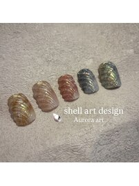 shell art design