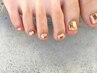 《フットネイル》ミラーネイル 10本 ¥6,980