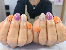 ディースタイル ネイルスタジオ(d-style)/ちょいこだわりシンプル