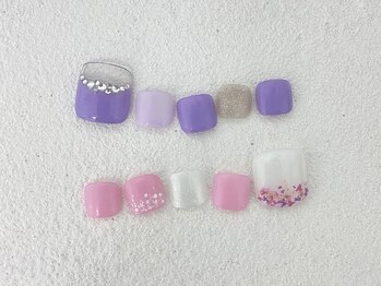 インミニネイルサロン 上野御徒町(INMENE)/フット定額B ¥7700