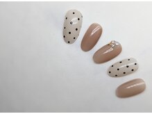 サカスネイル(sacasu.nail)/シンプルコース/ドットネイル