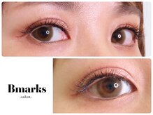 ビーマークス(Bmarks)/ブラウンカラーマツエク　120本