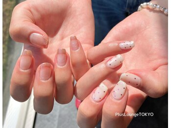 プルースラウンジ トウキョウ(Plus Lounge TOKYO)/ミラーフレンチ×ホロドット♪