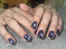 オムネイル 渋谷(HOMME NAIL)/マグネットネイル ¥6.600