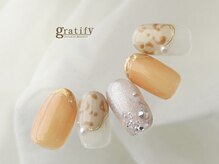 グラティフィー(gratify)/大人可愛い♪レオパードネイル