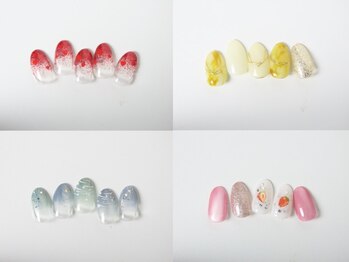 スターガーデンの写真/トレンドネイルを「定額」でお得に♪季節感のあるデザイン提案で、シンプルの中に個性をプラスし特別感を★