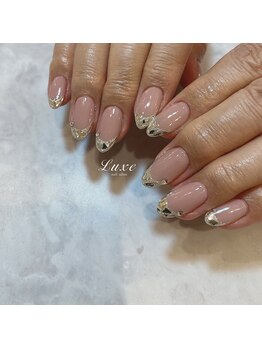 ネイルサロンリュクス (nailsalon Luxe)/ガラスフレンチ