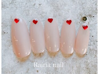 ライリアネイル(Rairia nail)/バレンタインネイル