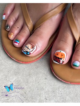 モルフォ 千駄ヶ谷(Morpho)/ホラーナイトネイル☆