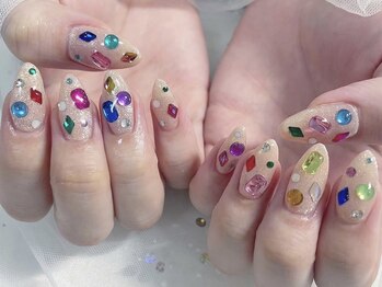 ミナミネイル 新宿店(Minami Nail)/宝石ネイル