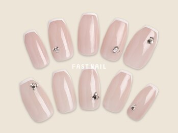 ファストネイル グランエミオ所沢店(FAST NAIL)/フレンチ/パーツ【12381】