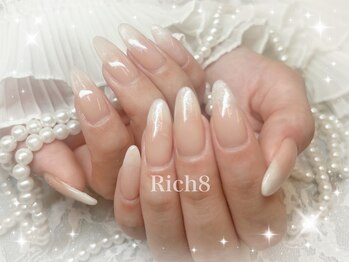 ネイルアンドまつげエクステ リッチエイト 原宿店(Rich8)/ベイビーブーマーワンホンネイル