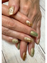 ネイルベース ネイル ケア サロン ミウラ(miura)/春色ネイル