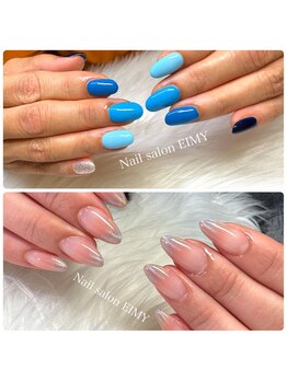 ネイルサロン エイミー 駅前店(EIMY)の写真/【予算内で可愛く♪月替り定額¥4980～】生活スタイルに合わせ貴女だけのオリジナルカラー,デザインをご提案