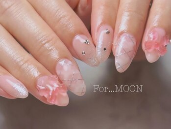 フォームーンネイル(For...Moon nail)の写真/【ソフトオフ込】豊富なデザインから選べる！定額コース　¥6,500～豊富なデザインから選択可能★