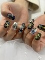 private salon Ruly nail 推しの衣装概念ネイル♪※模写は不可