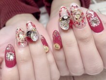 ラウンドアバウト(roundabout)/ドライフラワーネイル☆