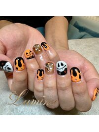 ハロウィンネイル