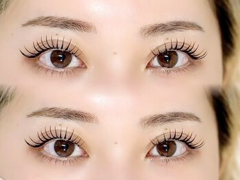 ベルエ 福島店(Belle)/LED エクステ×まつげパーマ