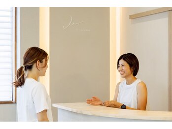 ミータイムピラティス(me time pilates)/お会計と次回のご予約を承ります