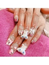ネイルサロン パピリオ(Nail Salon papilio)/キャラアートネイル☆