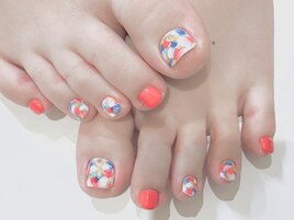夏☆トレンドフットネイル